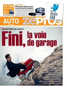 zepro métiers auto